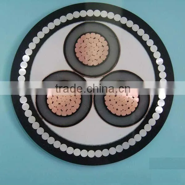 High Voltage YJV YJV22 YJV32 Armoured power Cable