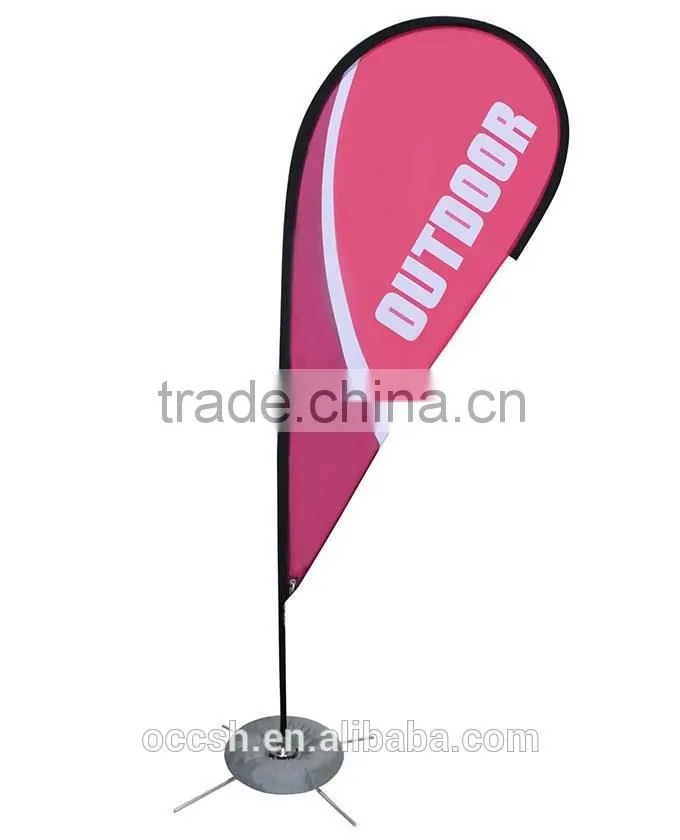 3.4m Beach Flag Pole Stand Flag Flagpole Fibreglass Rod