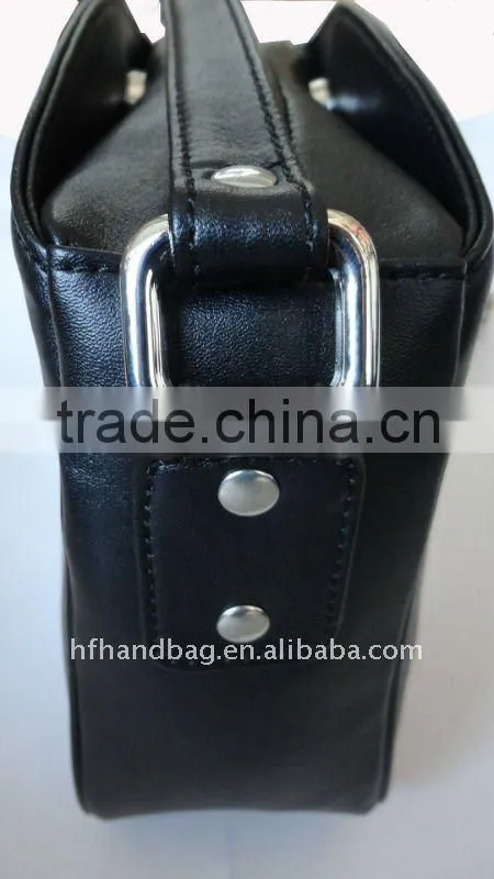 Black Genuine Leather shoulder bag