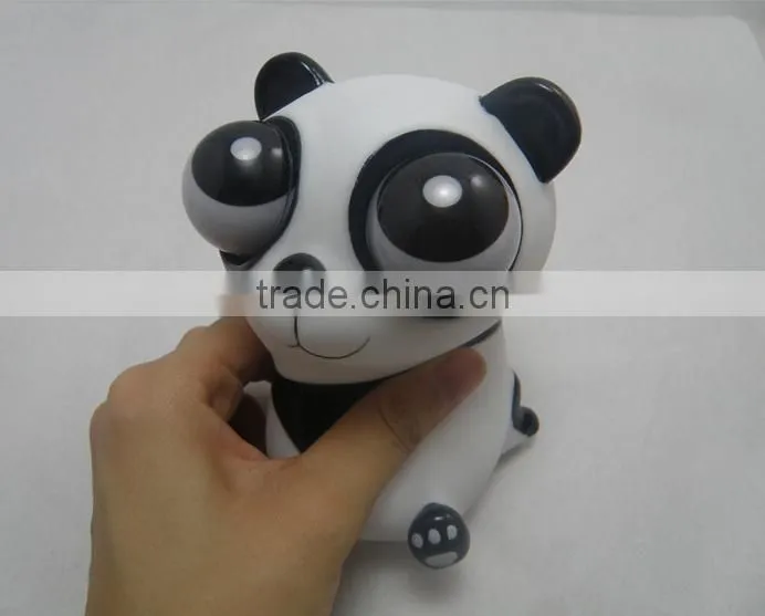 soft pvc vinyl eyes pop out animal toys ,eye pop squeeze toy