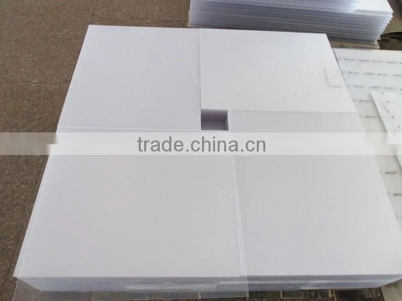 1.2*2.4 Clear PS sheets Plastic Sheet High Impact Polystyrene Sheet