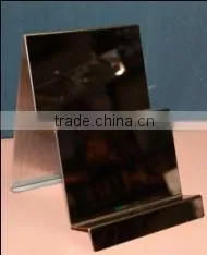 Stainless steel counter shop wallet display racks