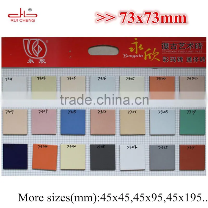 73x73mm construction material as external wall tile