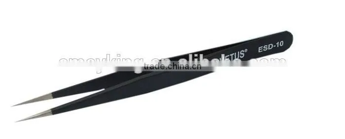 Widely use Stainless Steel ESD Tweezers