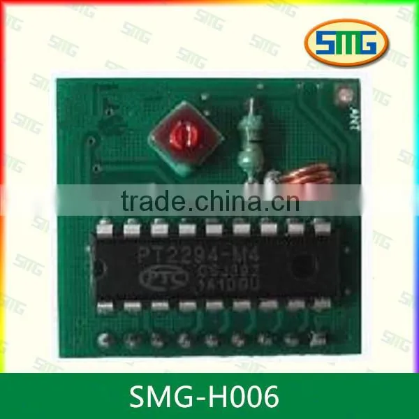 SMG-H004 DC3v-5V 15mA Learning code 433.92mhz Remote Control RF Receiver Module