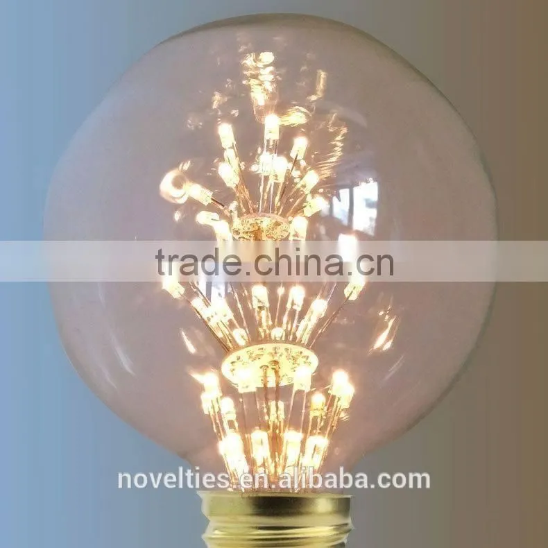 Antique Retro Vintage LED Edison Light Bulb E27 220V 3W Incandescent Light Bulbs