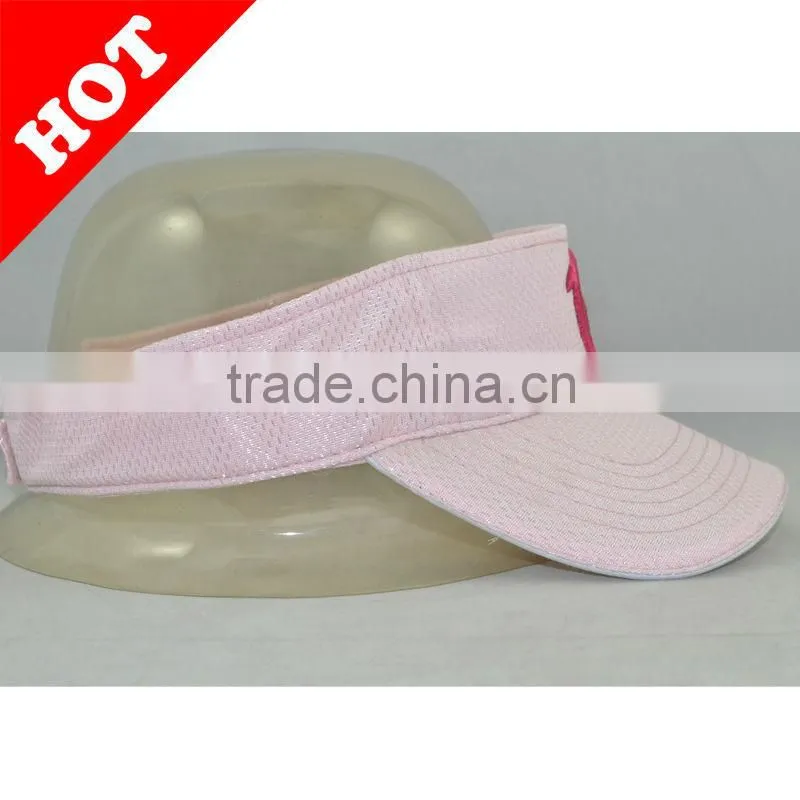 100% cotton sun visor cap