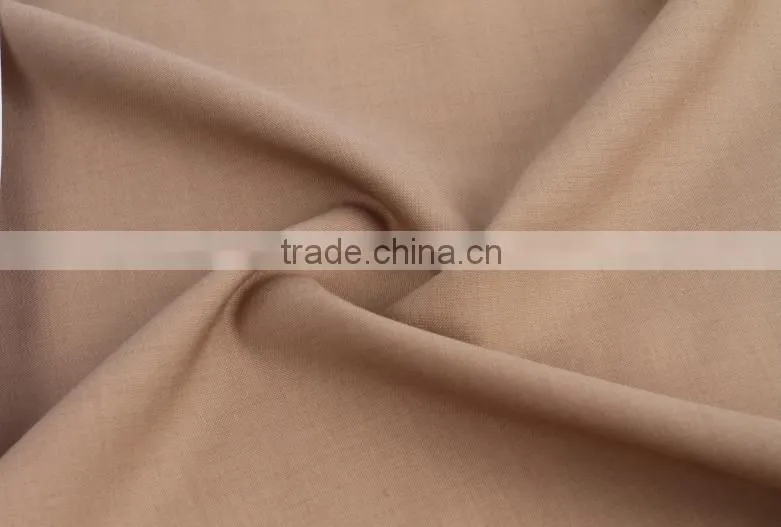 havy polyester cotton nylon blend nurse uniform dyed khaki twill uniform fabric
