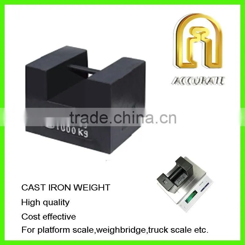 OIML 20kg cast iron weight, cast iron scale weight
