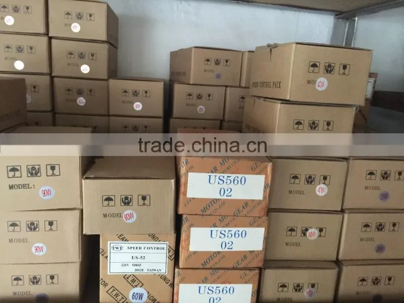 6W -250W speed controller with gearmotor