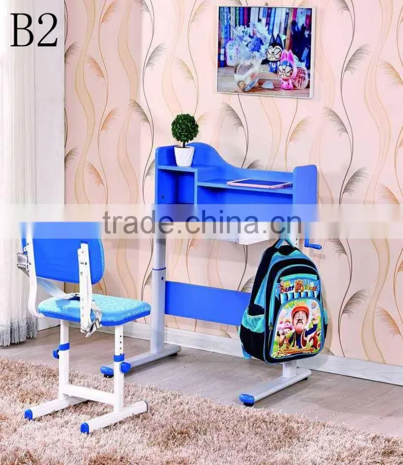 IKE style children's study table and chair set study table and chair set for kid