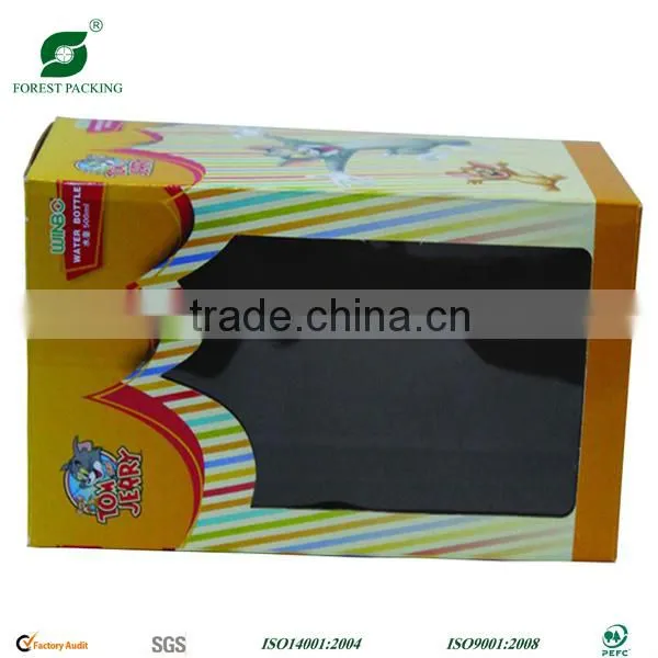 IVORY CARDBOARD BOX WITH PVC WINDOW