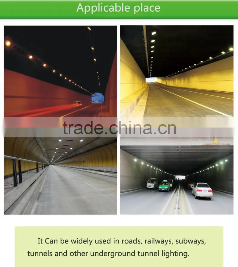 Customized Beam Angle CE&ROHS Approval 150W LED Tunnel Light
