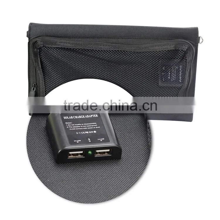 2016 New Design PVC Fabric Mini Usb 18w Portable Solar Panel Charger for Samsung Mobile Phone