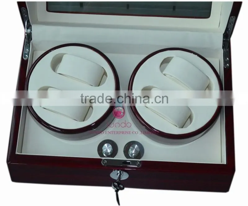 Fancy smart wood watch winder box luxury