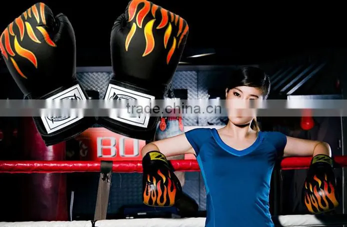 PU design your own boxing gloves