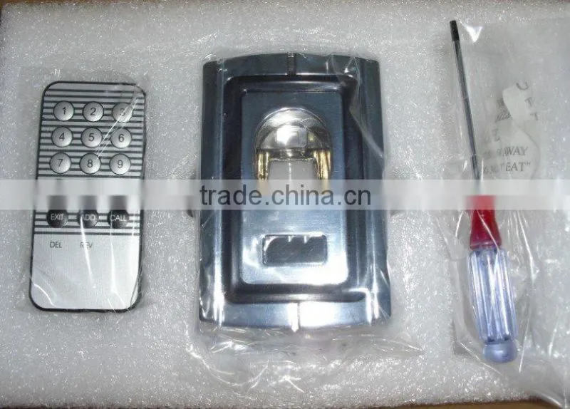 biometric fingerprint reader With IR Remote Control support RFID card cheap price stainless steel materials