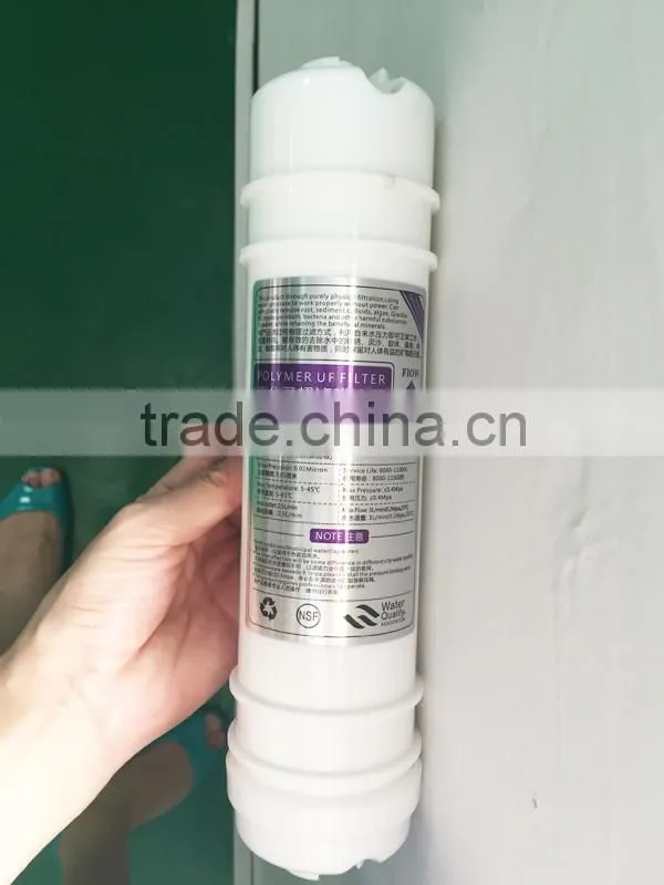 10'' UF filter water Filter cartridge with shell for Reverse Osmosis Water Purifier water filter assembly parts