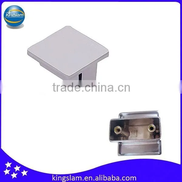 Modern zinc alloy oblate shape furniture cabinet knobs KH1886K-L