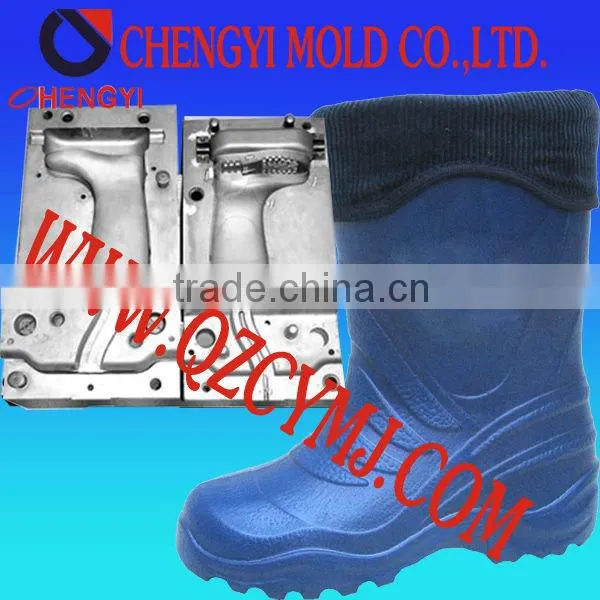 eva injection light and anti-skip eva rainboot men's shoe mould