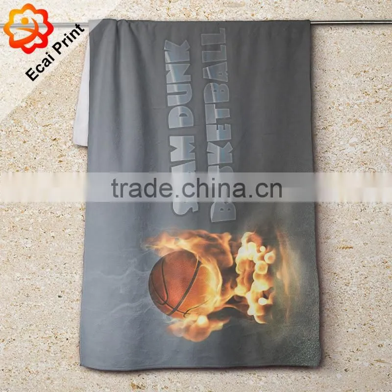 Hot sell fashion microfiber dye sublimation sport towel