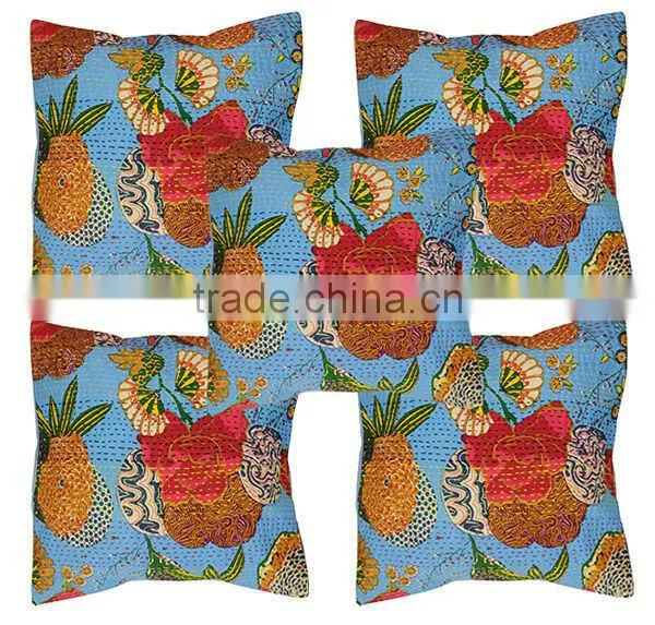 Assorted Kantha Cushion Covers Lot Online