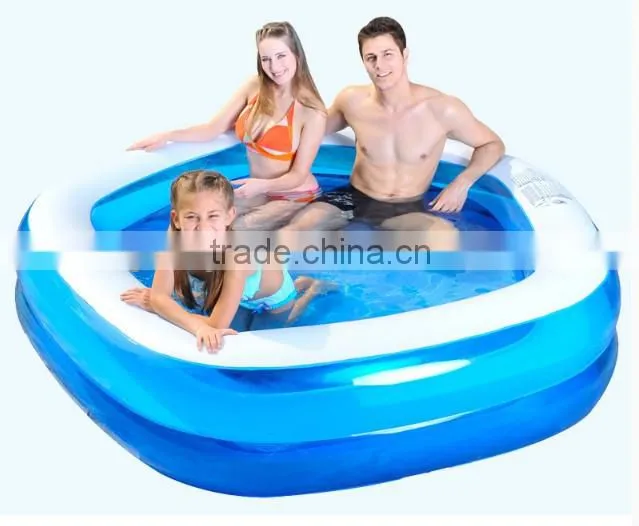 190x40cm inflatable swimming pool family pool
