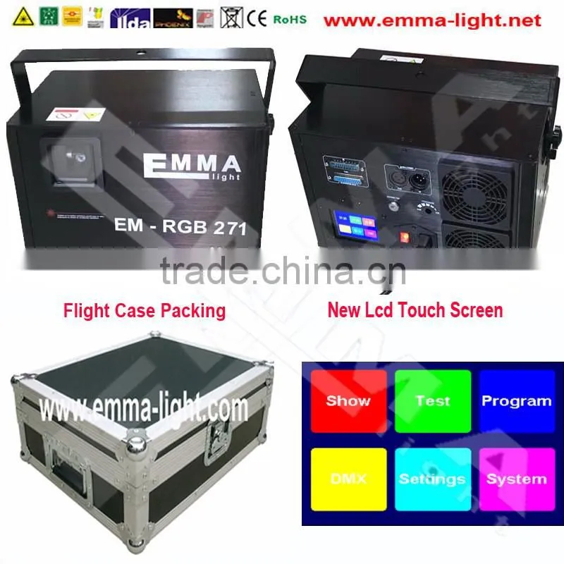 5 watt RGB ILDA Animation Laser 5000mw RGB ILDA cartoon Laser
