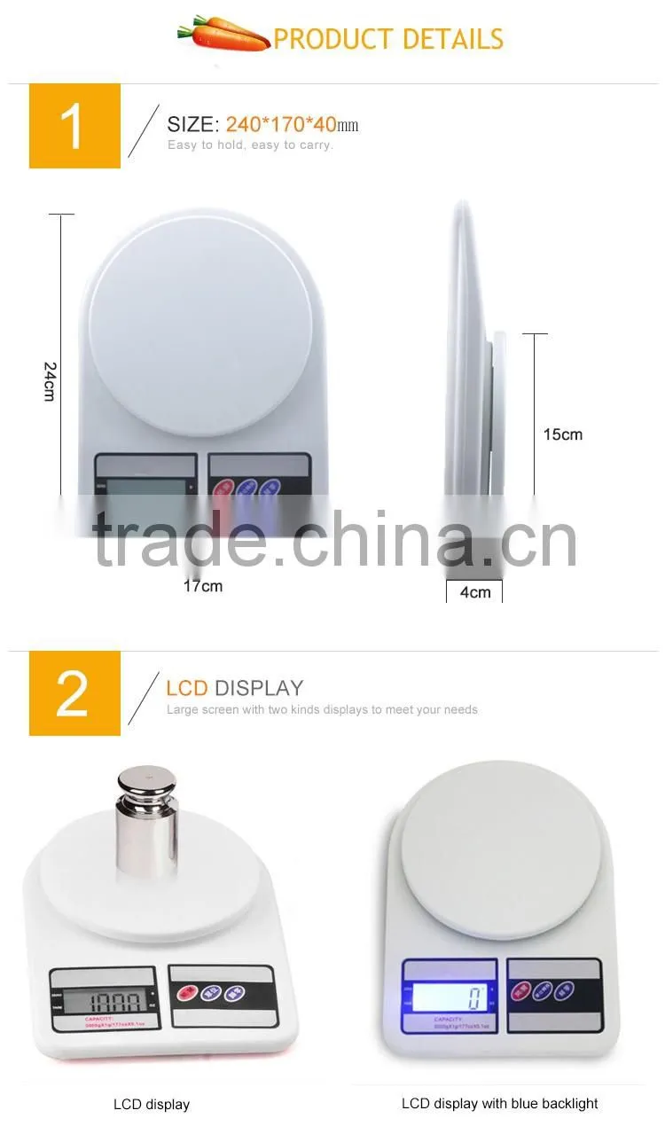 High Precision Electronic Kitchen Scales UW-K002