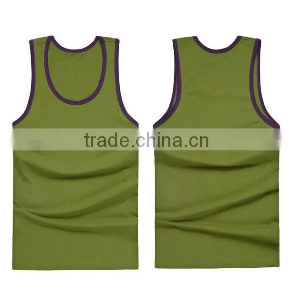 Hot Sale! 2014 New Fashion Design Casual Blank Blank Man Vest (lyt-04000195)