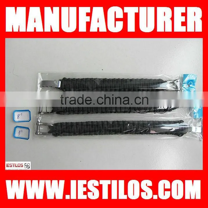 Latest Fashion Survival Paracord Bracelet Whistle Buckle Paracord Bracelet 550 Paracord Bracelet