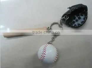 2013Fashionable baseball key chain