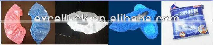 80-100pcs/min PE CPE Shoe Cover Making Machine