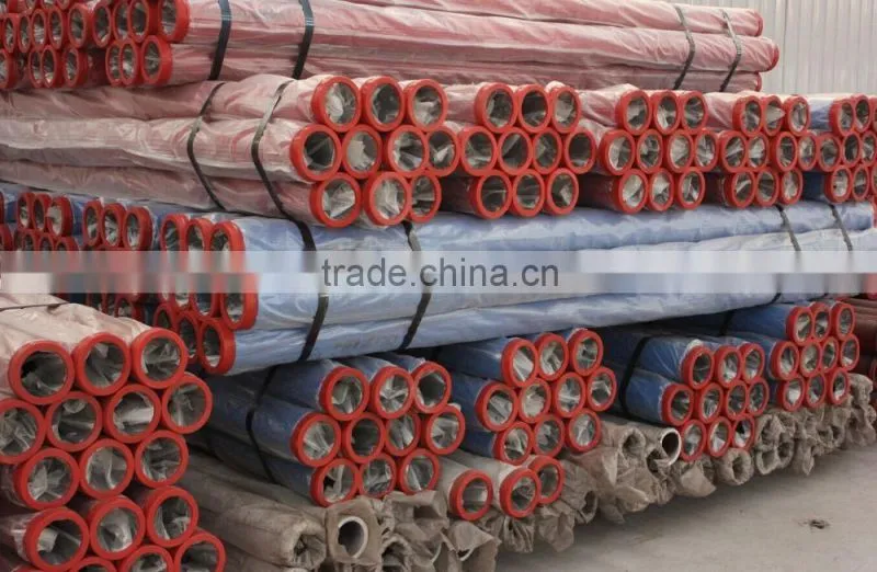 Concrete pump reducing pipe