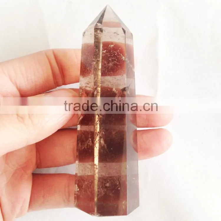 Natural Crystal Smoky Quartz Point