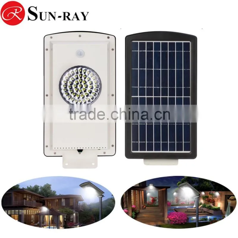 High Quality Motion Sensor Led Solar Street Light In All In One Integral Design Solar Led Light
