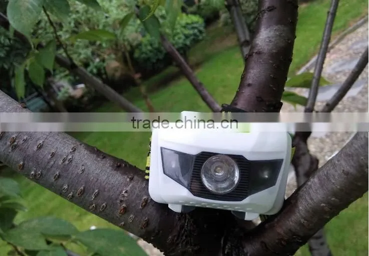 led headlamp with polyer battery