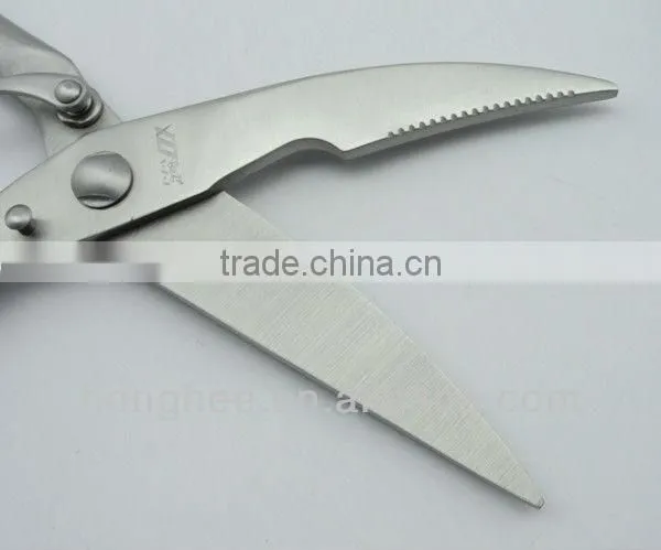 Hollow Handle Stainless Steel Poultry Scissors