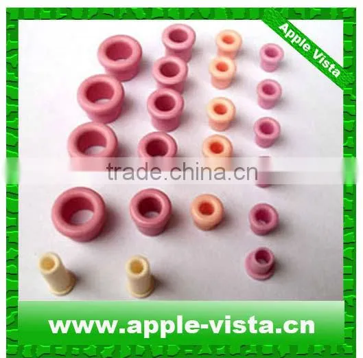 AV0001!!High precision zirconia zro2 structure ceramic tube/zirconia ceramic guide pulley