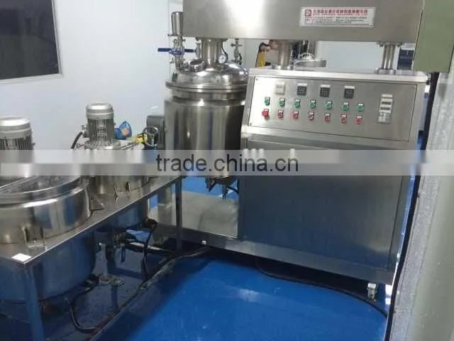 1000L cosmetic cream dispersing mixer