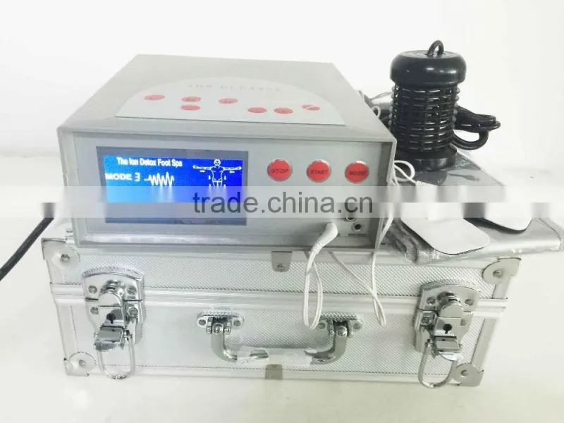 2016 Ion cleanse hot sale detox foot spa machine with massage function
