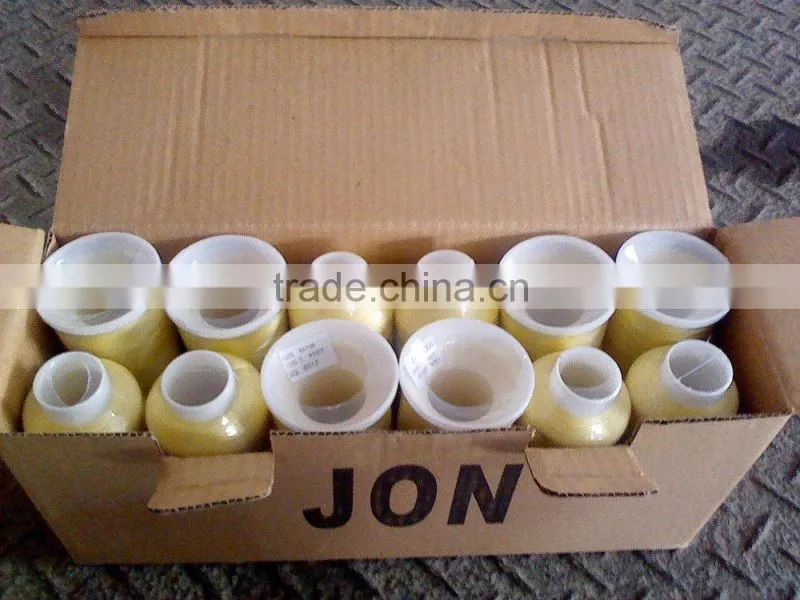 20 years Fctory since 1995 Polyester Gold embroidery thread