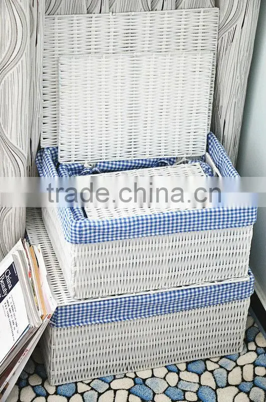 8 hand woven straw - pastoral style - - dirty clothes basket - Storage Basket - Storage Basket - - woven basket basket