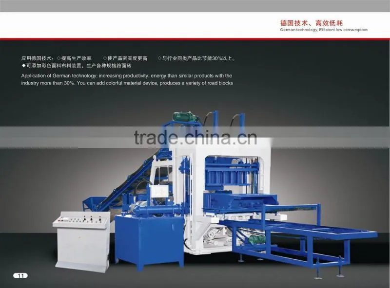 Sinoder Brand automatic block production line concrete block production line fly-ash lime brick production line
