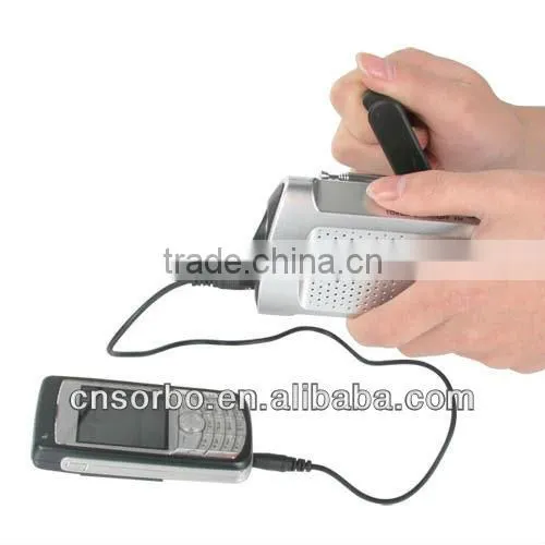 Home portable am fm radio, am fm portable radio dynamo hand cranking
