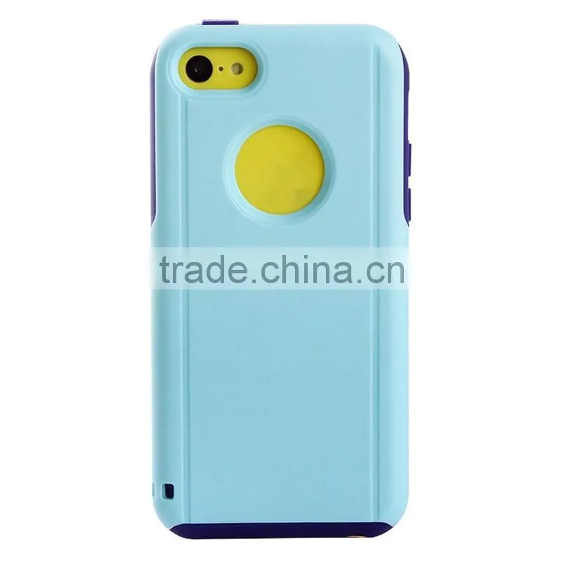 factory price Soft silicon hybird phone case for iphone 4s 5c 5s