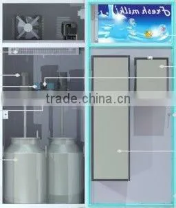 Coin receiver and IC card Full auto Milk Dispenser/Milk Vending Machines/Station for sale Milk