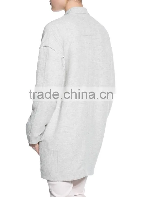High quality coat wool blend nano winter women's coat