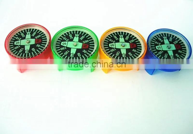 Plastic funny pencil sharpener with compass