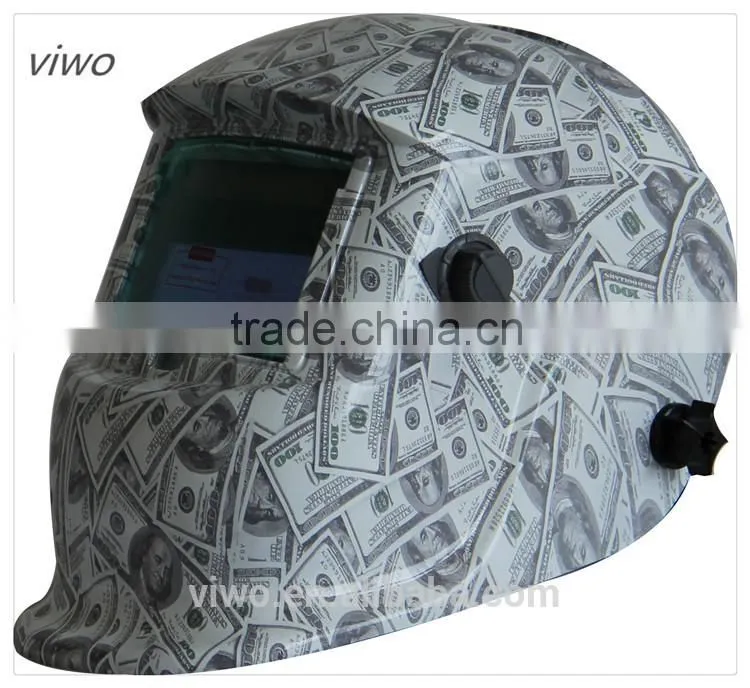 Us Dollar Solar Power 2014 NEW design Auto Darkening Welding Helmet welding mask